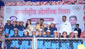 खेलों को बढ़ावा देने और इसकी पर्याप्त अधोसंरचना उपलब्ध कराने तेजी से हो रहा कार्य: वन मंत्री  केदार कश्यप