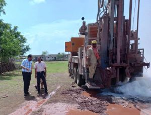   सचिव मोहम्मद कैसर अब्दुलहक और प्रमुख अभियंता एम.एल. अग्रवाल ने जल जीवन मिशन के कार्यों का किया निरीक्षण
