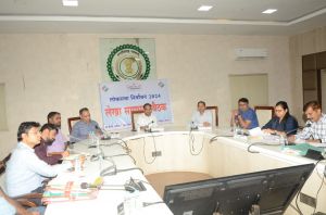 जिला निर्वाचन अधिकारी व व्यय प्रेक्षकों ने ली लोकसभा निर्वाचन के लेखा समाधान की बैठक जिला निर्वाचन अधिकारी व व्यय प्रेक्षकों ने ली लोकसभा निर्वाचन के लेखा समाधान की बैठक