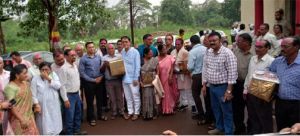 निगम प्रशासन ने 31 कर्मचारियों को दी स-सम्मान विदाई