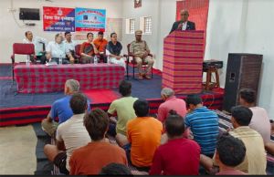 दंतेवाड़ा जिला जेल में लागू नये कानूनों के विषय में हुई कार्यशाला