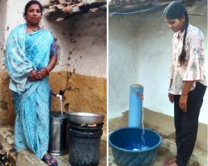 राजनांदगांव जिले के ग्राम परमालकसा में जल जीवन मिशन से घर पर ही मिलने लगी पेयजल की सुविधा, ग्रामीणों को मिली राहत
