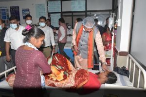  बीजापुर जिला अस्पताल को नए भवन और नए सेटअप की सौगात बहुत जल्द : स्वास्थ्य मंत्री श्री जायसवाल