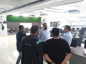 नगरीय प्रशासन सचिव डाॅ. बसवराजु एस. ने आरंभ और दक्ष का किया निरीक्षण