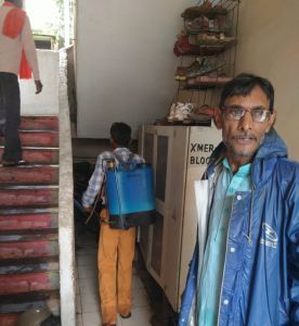 बच्चों के हॉस्टल में चलाया गया फाइट द वाइट जागरूकता अभियान