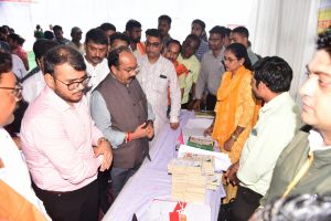  उप मुख्यमंत्री अरूण साव ने जनसमस्या निवारण शिविर का लिया जायजा