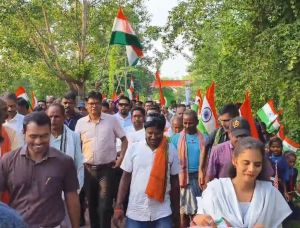 हर घर तिरंगा&rsquo; अभियान में शामिल हुए वित्त मंत्री ओपी चौधरी