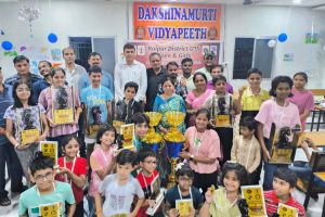  रायपुर में जिला स्तरीय अंडर 15 शतरंज स्पर्धा सम्पन्न