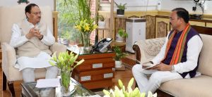 छत्तीसगढ़ के स्वास्थ्य मंत्री जायसवाल ने की केंद्रीय स्वास्थ्य मंत्री नड्डा से मुलाकात