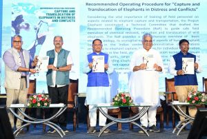 हाथियों के संरक्षण में भारत की अग्रणी भूमिका : केन्द्रीय मंत्री 