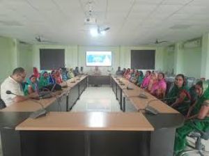 प्रधानमंत्री के लाईव वेबकास्ट कृषि विज्ञान केन्द्र पाहंदा (अ) में आयोजन