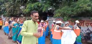 मौसमी बीमारियों से बचने के लिए जन जागरूकता रैली निकाली गई