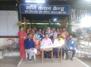 स्वच्छता नोडल अधिकारी ने निगम क्षेत्र में चल रहे सफाई व्यवस्था का निरीक्षण किया 