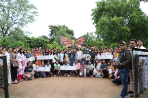  रंग-बिरंगी तितलियों की जानकारी रहा आकर्षण का केंद्र