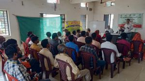 के.वी.के. पाहंदा द्वारा ग्रामीण युवाओं को बीज उत्पादन पर कौशल उन्नयन हेतु प्रशिक्षण