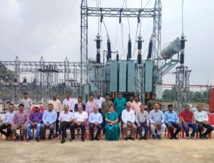  बलरामपुर जिले में 2 अति उच्च दाब पाॅवर ट्रांसफार्मर ऊर्जीकृत 