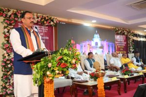  पंडित दीनदयाल उपाध्याय स्मृति स्वास्थ्य विज्ञान एवं आयुष विश्वविद्यालय का 17 वां स्थापना दिवस समारोह