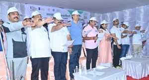 स्वच्छता ही सेवा पखवाड़े की शुरुआत, भेलवा तालाब नेहरू नगर से की गई 