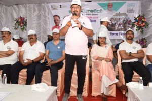  दुर्ग जिले में स्वच्छता ही सेवा अभियान का सांसद श्री बघेल ने किया शुभारंभ