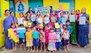  प्रधानमंत्री  नरेन्द्र मोदी के आह्वान पर राष्ट्रीय पोषण अभियान बना जन आंदोलन