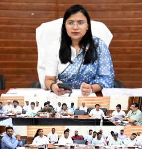  वजन त्यौहार में जिला स्तर के अधिकारियों की ड्यूटी लगाई जाए - कलेक्टर  ऋचा प्रकाश चौधरी