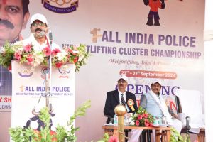  गृहमंत्री श्री शर्मा ने किया अखिल भारतीय वेटलिफ्टिंग क्लस्टर 2024-25 का उद्घाटन