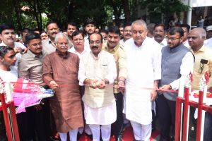 उप मुख्यमंत्री ने कलेक्टोरेट गार्डन का किया लोकार्पण
