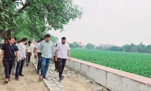    निगम आयुक्त ने राजातालाब से जलकुम्भी हटाने के दिए निर्देश