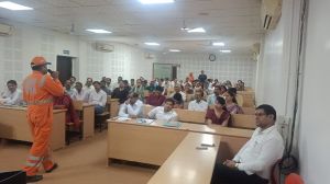    भिलाई में  एन.डी.आर.एफ का प्रशिक्षण शिविर आयोजित 