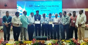  इंदिरा गांधी कृषि विश्वविद्यालय देश के सर्वश्रेष्ठ चावल अनुसंधान केन्द्र के रूप में सम्मानित