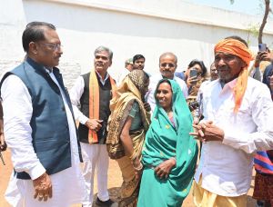  मोर अब्बड़ भाग हे, मुख्यमंत्री मोर घर आए हे: अमरौतीन साहू