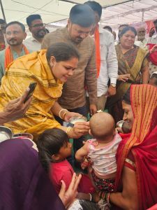 तृतीय चरण में ग्राम रायखेड़ा में समाधान शिविर का हुआ आयोजन