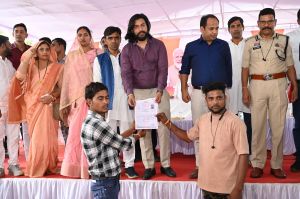 भानसोज में समाधान शिविर का हुआ आयोजन