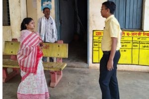 प्राथमिक कृषि साख सहकारी समिति गनियारी का जिला पंचायत सीईओ ने किया निरीक्षण