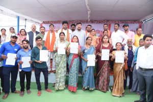  सुशासन तिहार  ग्राम पंचायत सारागांव में हुआ समाधान शिविर का आयोजन