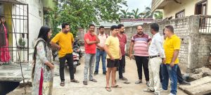  पार्षद महेन्द्र औसर ने  महादेवघाट का निरीक्षण कर सफाई हेतु दिए आवश्यक निर्देश            