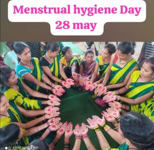 जिला प्रशासन और यूनिसेफ के सहयोग से जिले में मनाया गया विश्व माहवारी स्वच्छता दिवस