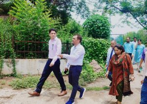  स्वास्थ्य सचिव अमित कटारिया ने  अम्बेडकर अस्पताल क्रिटिकल केयर यूनिट के प्रस्तावित स्थल का किया निरीक्षण