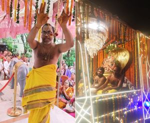  भगवान बालाजी, माताओं श्रीदेवी-भूदेवी की गाजे-बाजे के साथ निकली भव्य शोभायात्रा 