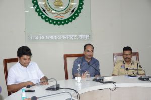 कलेक्टर डॉ. गौरव सिंह तथा एसएसपी डॉ लाल उम्मेद सिंह ने आमजनों से किया संवाद