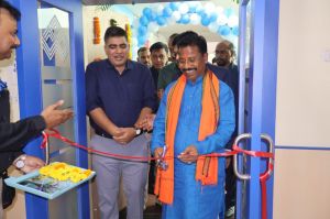  इंडियन ओवरसीज बैंक की नई शाखा का विधायक चैतराम अटामी ने किया उद्घाटन