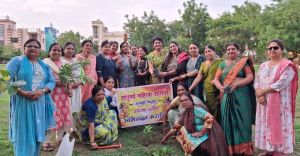 संपूर्णा महिला क्लब ने तालपुरी के नॉर्थ जोन गार्डन में किया वृक्षारोपण संपूर्णा महिला क्लब ने तालपुरी के नॉर्थ जोन गार्डन में किया वृक्षारोपण