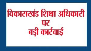 युक्तियुक्तकरण में लापरवाही: विकास खण्ड शिक्षाधिकारी निलंबित