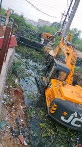  बारिश से पूर्व नालों एवं तालाबों की सफाई हेतु विशेष अभियान