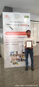 बेस्ट परफॉर्मिंग ऑपरेटर चंदन बघेल एक्सीलेंस अवार्ड से सम्मानित बेस्ट परफॉर्मिंग ऑपरेटर चंदन बघेल एक्सीलेंस अवार्ड से सम्मानित