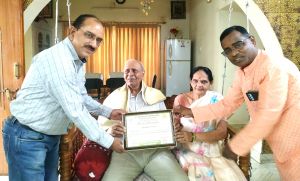  डा. रामचंद्र हेलोडे को माधवराव सप्रे सम्मान