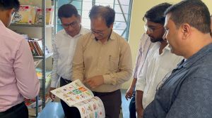 मन्नाडोल प्राथमिक स्कूल के शाला प्रवेशोत्सव में शामिल हुए कलेक्टर मन्नाडोल प्राथमिक स्कूल के शाला प्रवेशोत्सव में शामिल हुए कलेक्टर