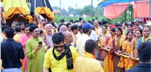भगवान श्रीजगन्नाथ की रथ यात्रा में उमड़ा श्रद्धा का सैलाब भगवान श्रीजगन्नाथ की रथ यात्रा में उमड़ा श्रद्धा का सैलाब