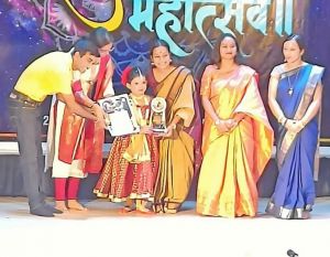  छह साल की श्रिया ने बिलासपुर में लहराया जीत का परचम