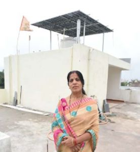   पीएम सूर्य घर मुफ्त बिजली योजना से रीता बनाफर ने पर्यावरण संरक्षण में दिया योगदान 